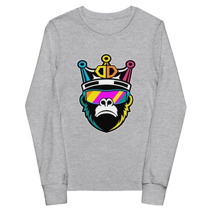 Performance | Youth Long Sleeve T-Shirt | Drip Droppers | Mascot Logo