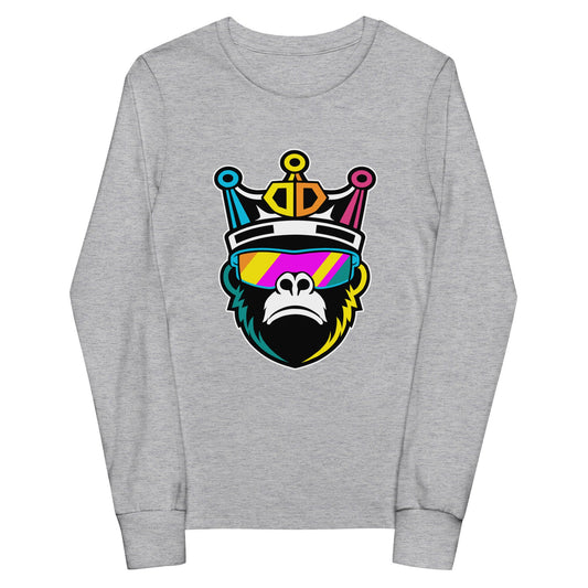 Performance | Youth Long Sleeve T-Shirt | Drip Droppers | Mascot Logo