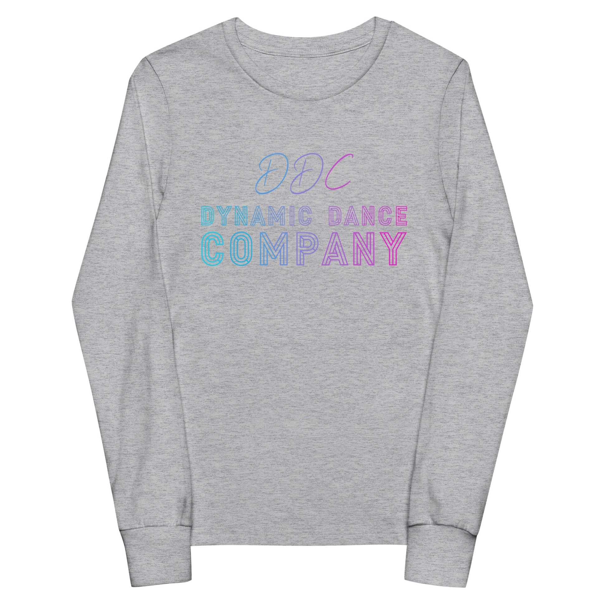 Performance | Youth Long Sleeve T-Shirt | Dynamic Dance Company | DDC Logo