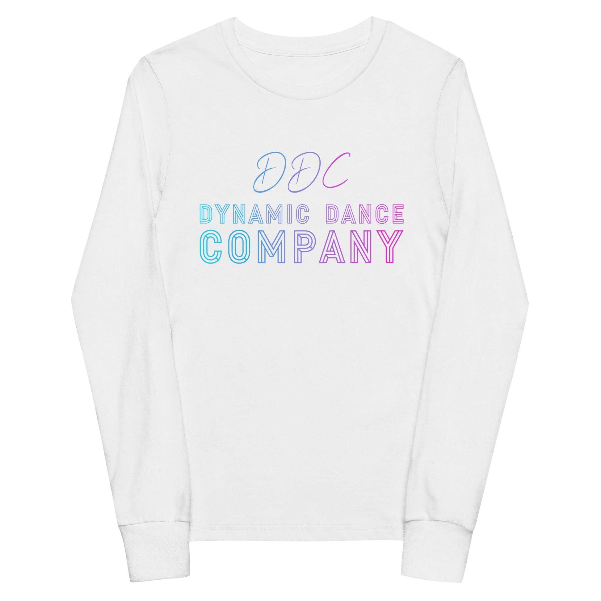 Performance | Youth Long Sleeve T-Shirt | Dynamic Dance Company | DDC Logo