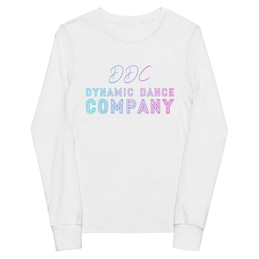 Performance | Youth Long Sleeve T-Shirt | Dynamic Dance Company | DDC Logo