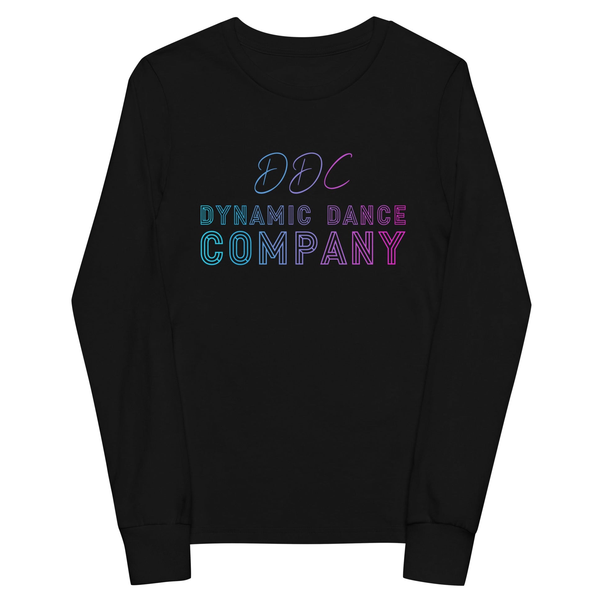 Performance | Youth Long Sleeve T-Shirt | Dynamic Dance Company | DDC Logo
