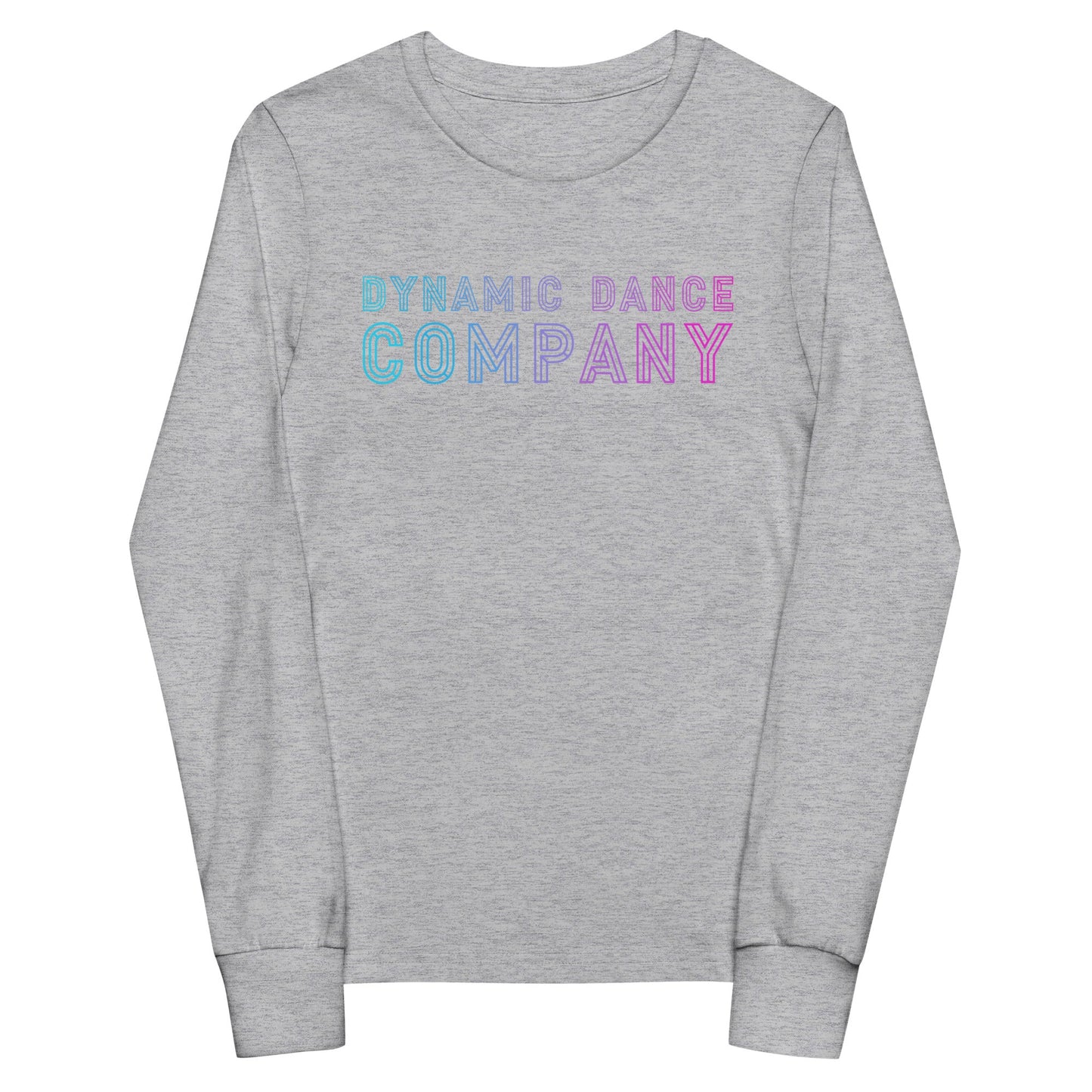 Performance | Youth Long Sleeve T-Shirt | Dynamic Dance Company | Logo