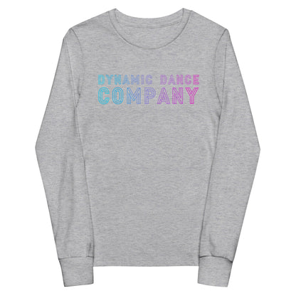 Performance | Youth Long Sleeve T-Shirt | Dynamic Dance Company | Logo