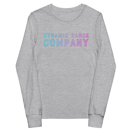 Performance | Youth Long Sleeve T-Shirt | Dynamic Dance Company | Logo