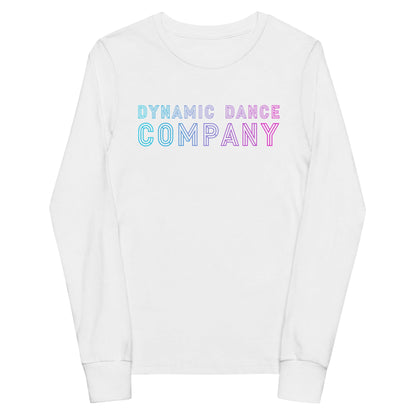 Performance | Youth Long Sleeve T-Shirt | Dynamic Dance Company | Logo