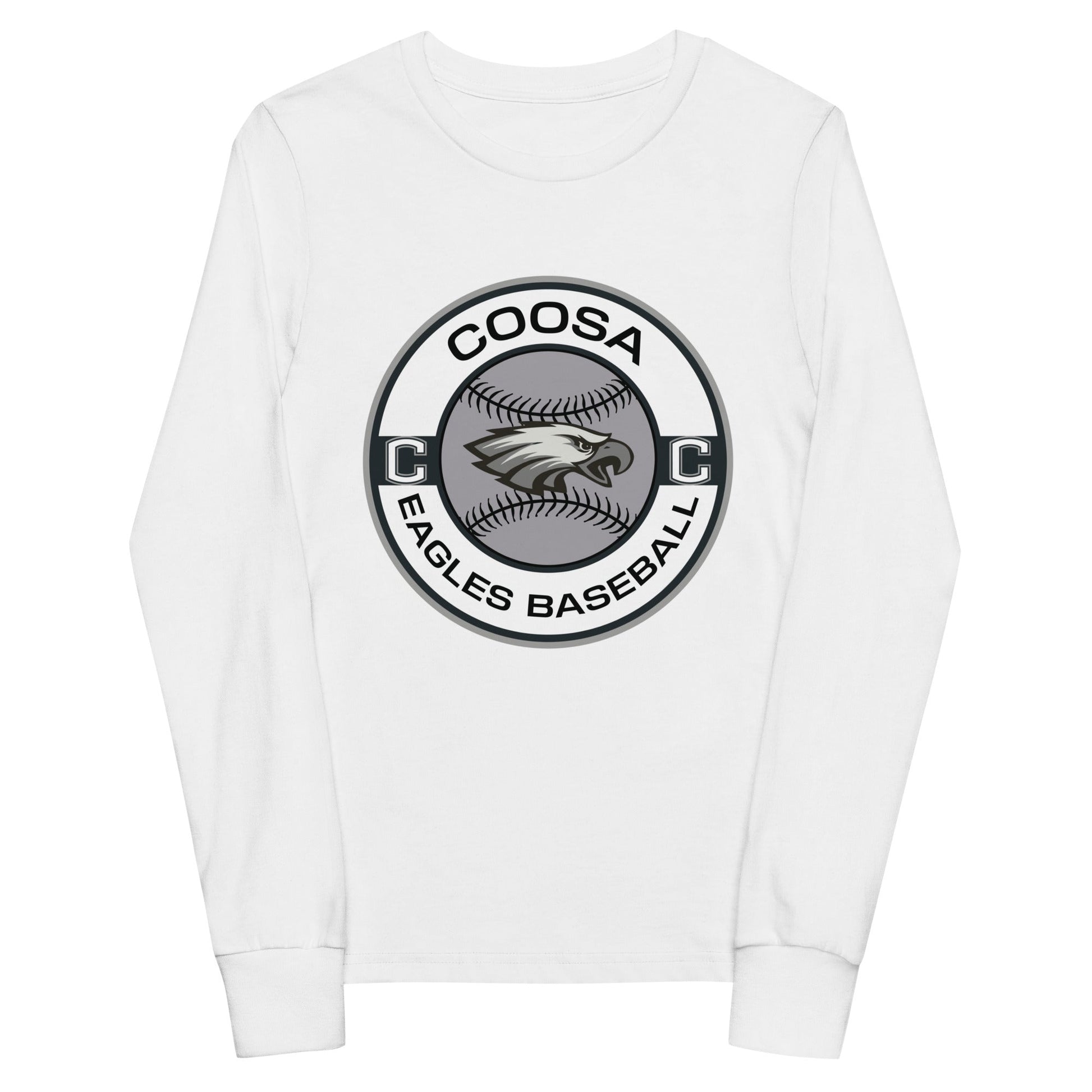 Performance | Youth Long Sleeve T-Shirt | Eagles Baseball | Badge Logo