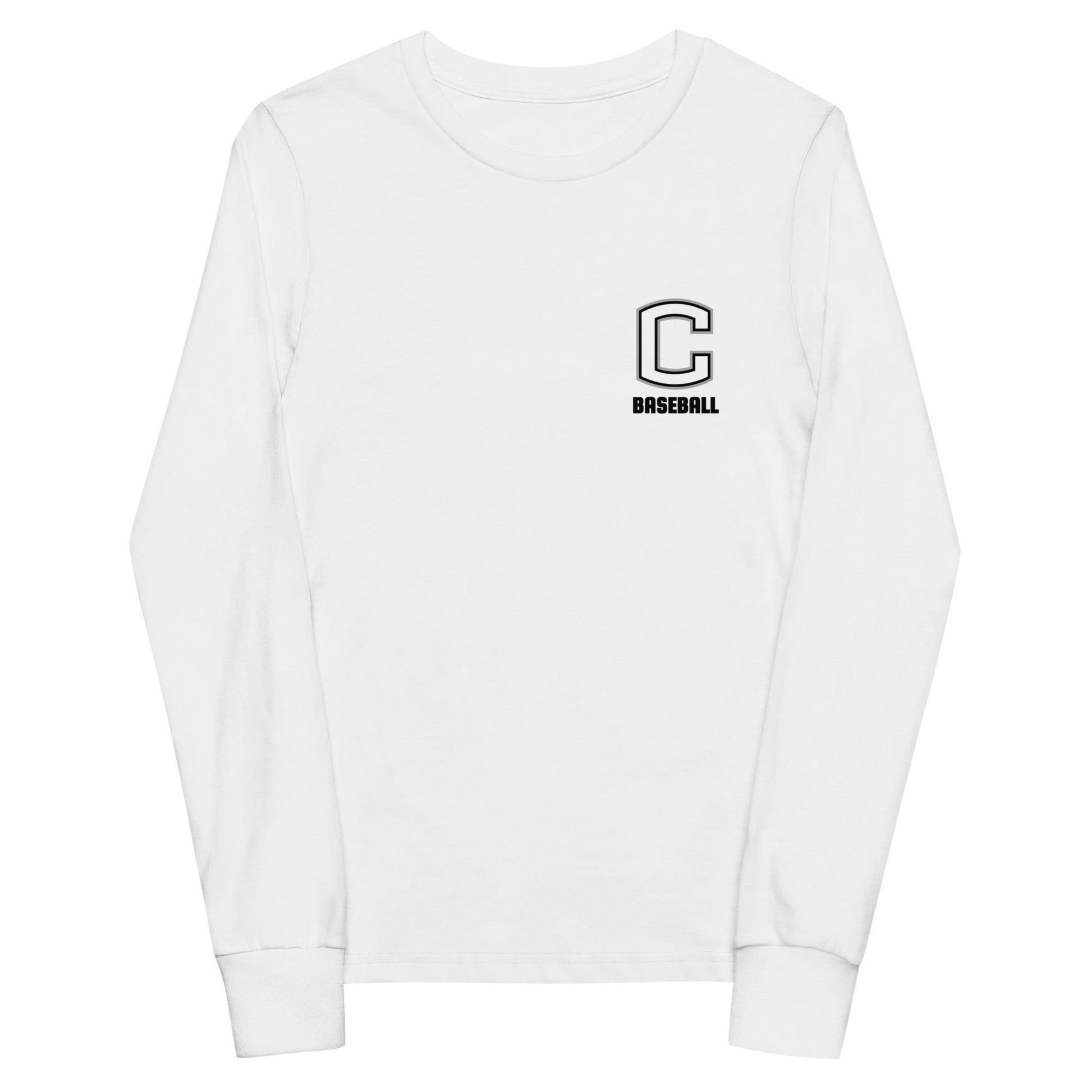 Performance | Youth Long Sleeve T-Shirt | Eagles Baseball | C Baseball Logo