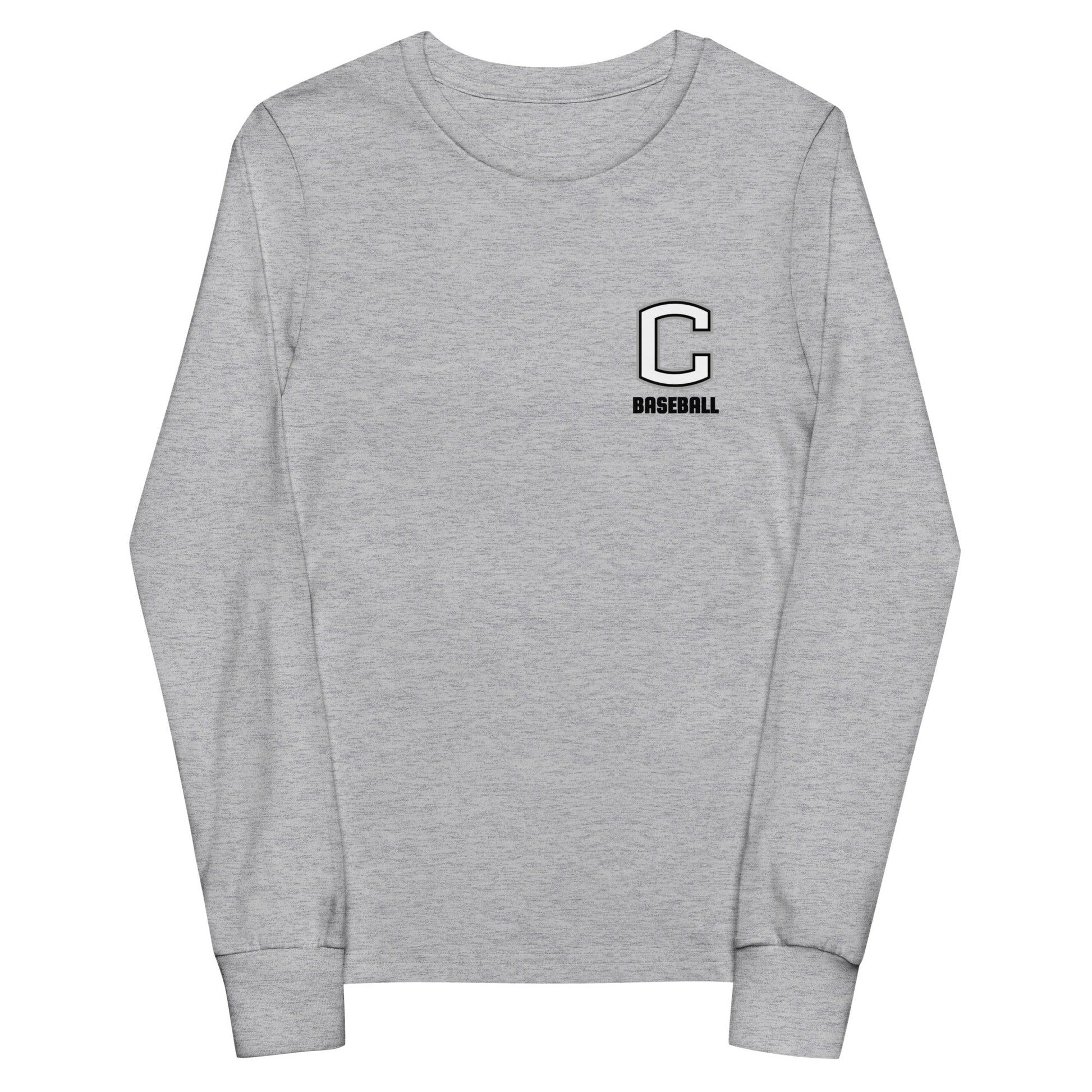 Performance | Youth Long Sleeve T-Shirt | Eagles Baseball | C Baseball Logo