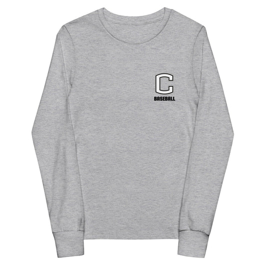 Performance | Youth Long Sleeve T-Shirt | Eagles Baseball | C Baseball Logo