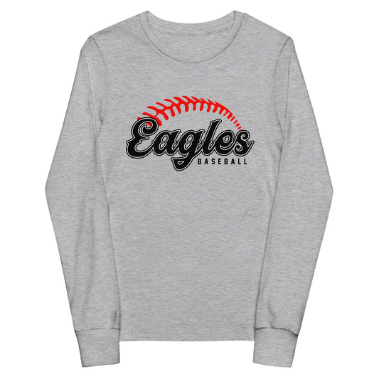 Performance | Youth Long Sleeve T-Shirt | Eagles Baseball | Script Logo