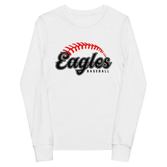 Performance | Youth Long Sleeve T-Shirt | Eagles Baseball | Script Logo