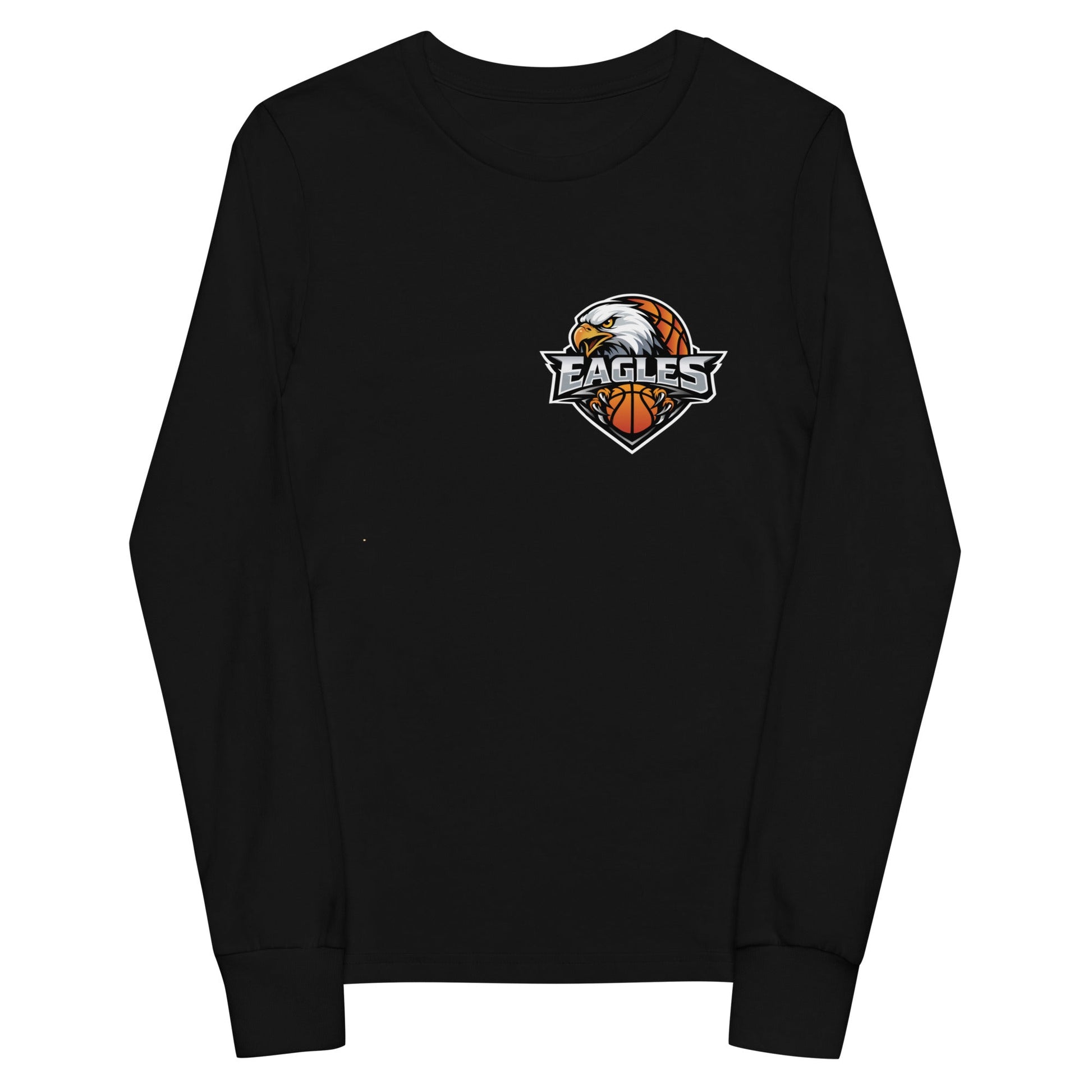 Performance | Youth Long Sleeve T-Shirt | Eagles - MA | Eagle Shield Logo