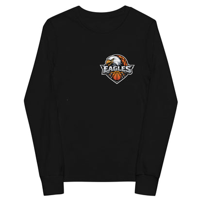 Performance | Youth Long Sleeve T-Shirt | Eagles - MA | Eagle Shield Logo