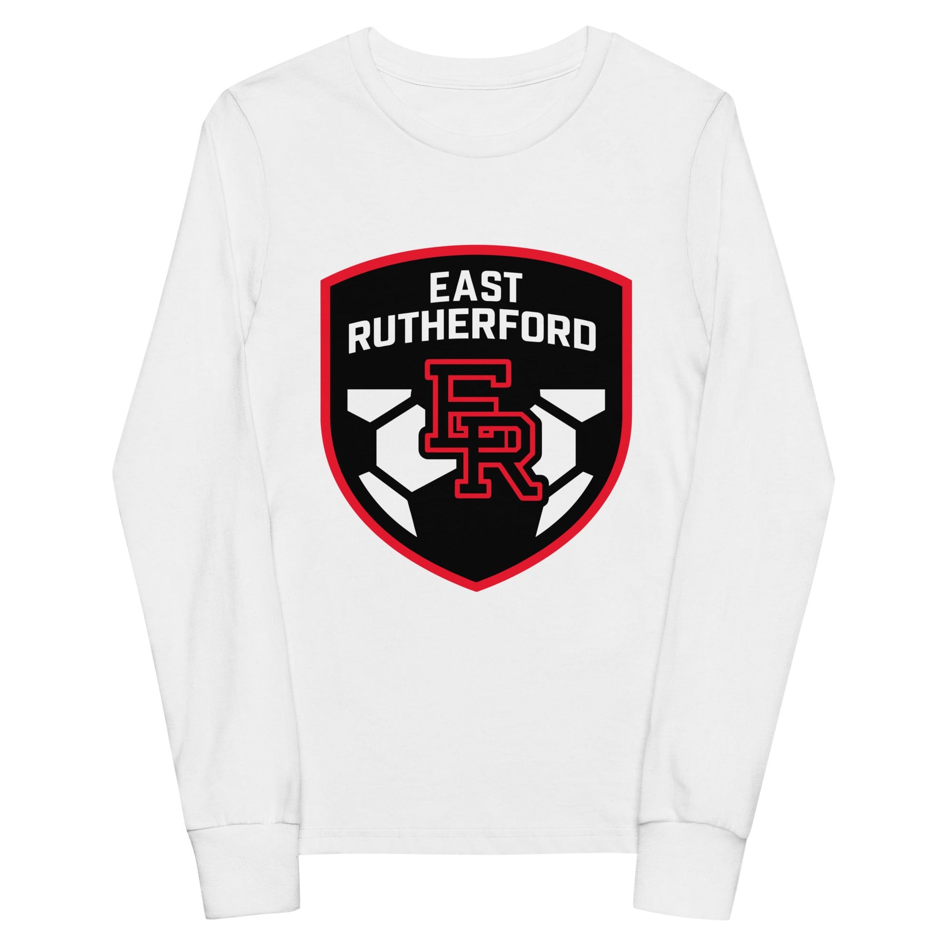 Performance | Youth Long Sleeve T-Shirt | East Rutherford Middle School | Shield Logo