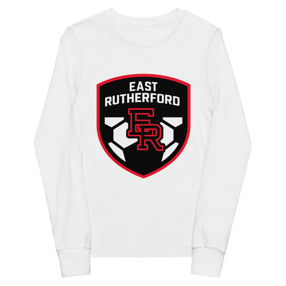 Performance | Youth Long Sleeve T-Shirt | East Rutherford Middle School | Shield Logo