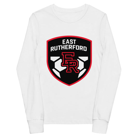 Performance | Youth Long Sleeve T-Shirt | East Rutherford Middle School | Shield Logo