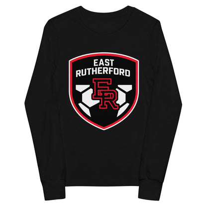 Performance | Youth Long Sleeve T-Shirt | East Rutherford Middle School | Shield Logo