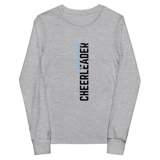 Performance | Youth Long Sleeve T-Shirt | Eastern View High School Cheer | Crest Logo