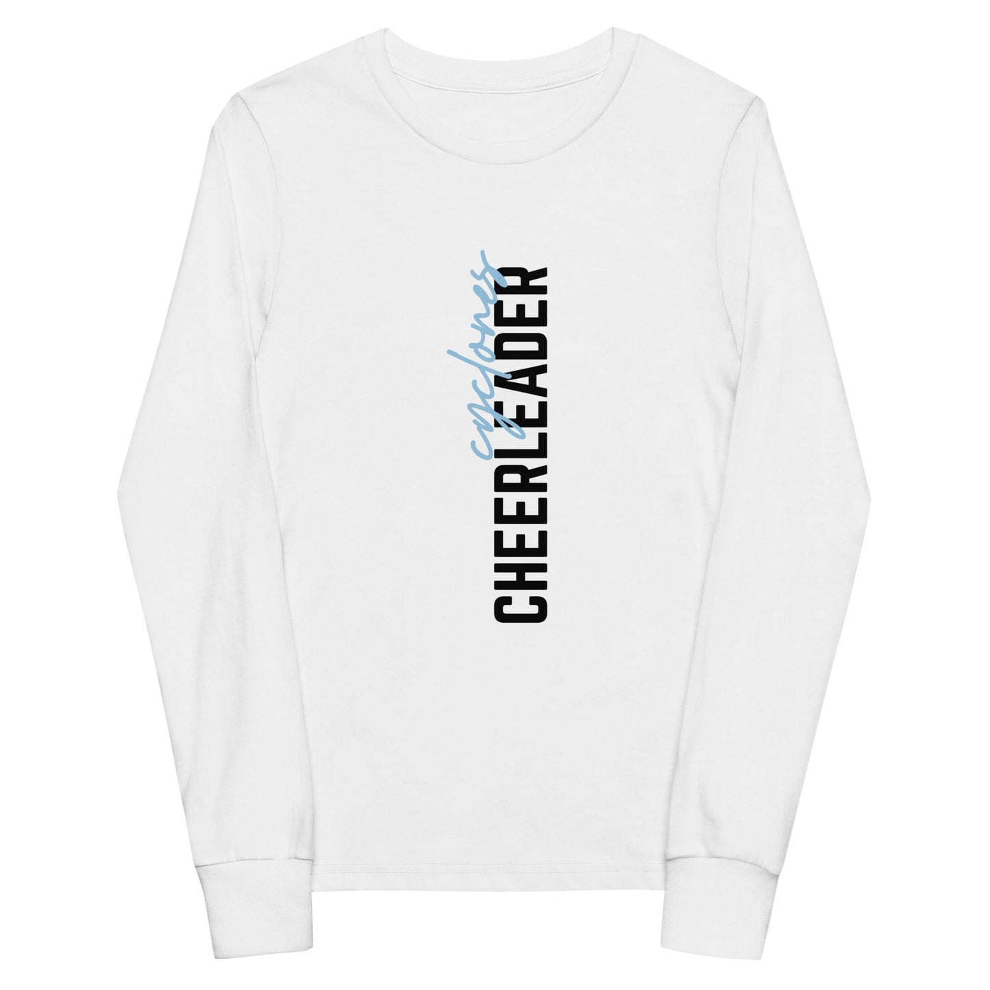 Performance | Youth Long Sleeve T-Shirt | Eastern View High School Cheer | Emblem Logo