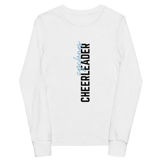 Performance | Youth Long Sleeve T-Shirt | Eastern View High School Cheer | Emblem Logo