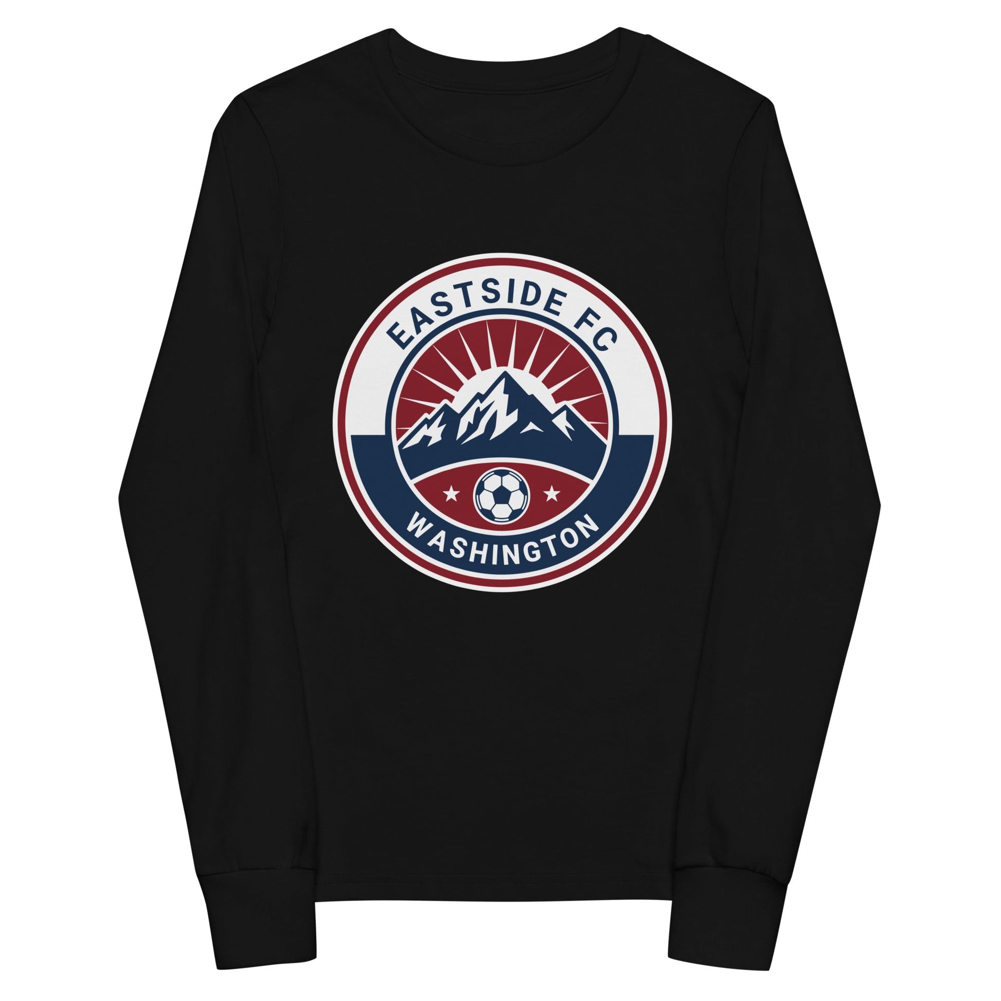 Performance | Youth Long Sleeve T-Shirt | Eastside FC | Mountain Logo