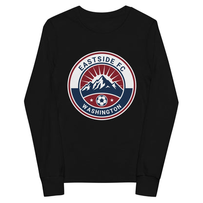 Performance | Youth Long Sleeve T-Shirt | Eastside FC | Mountain Logo