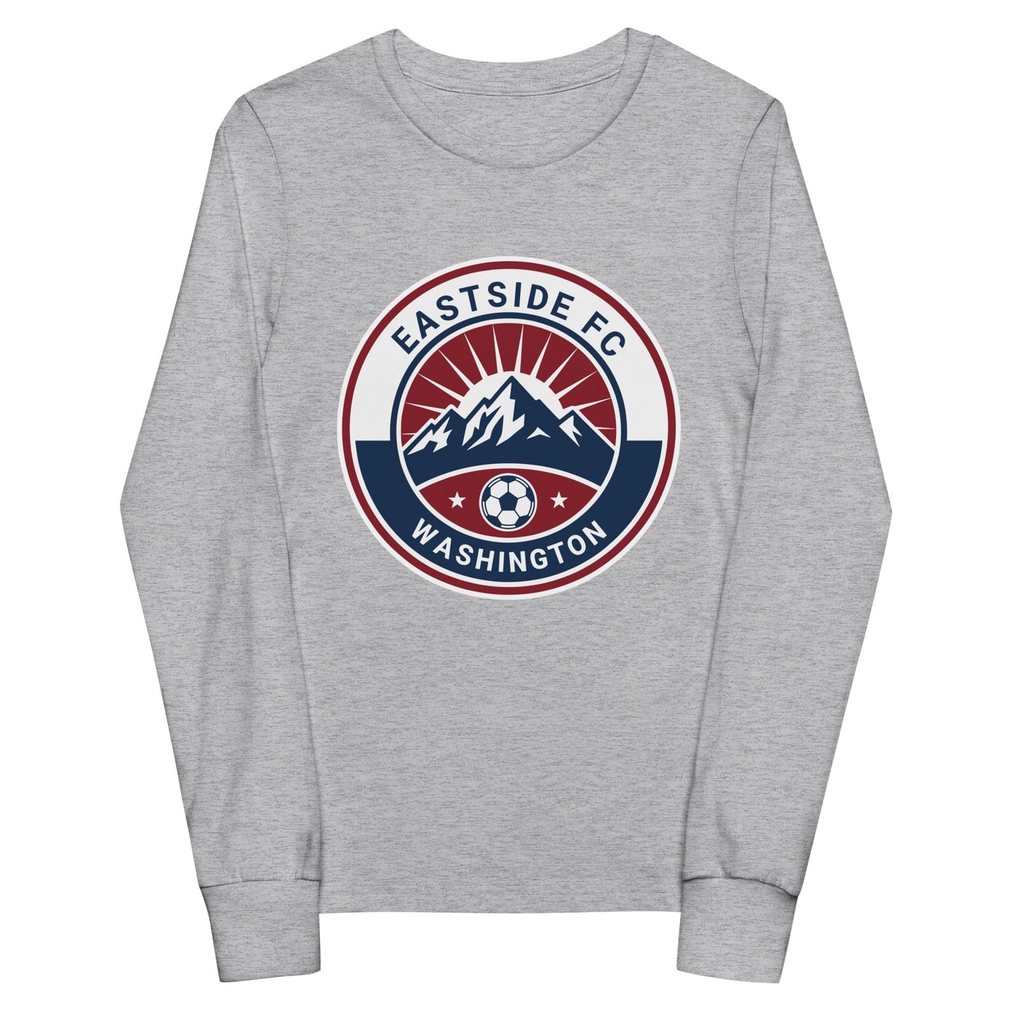 Performance | Youth Long Sleeve T-Shirt | Eastside FC | Mountain Logo