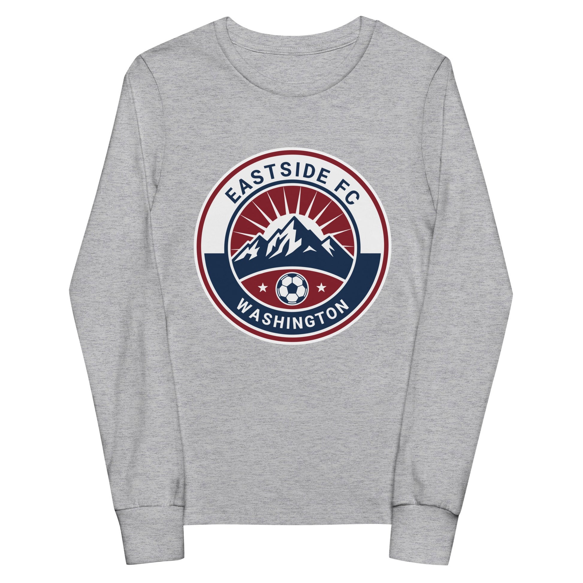 Performance | Youth Long Sleeve T-Shirt | Eastside FC | Mountain Logo