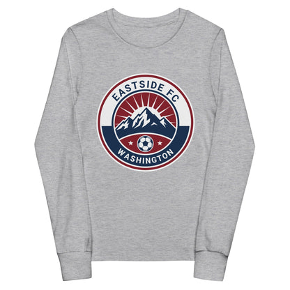 Performance | Youth Long Sleeve T-Shirt | Eastside FC | Mountain Logo