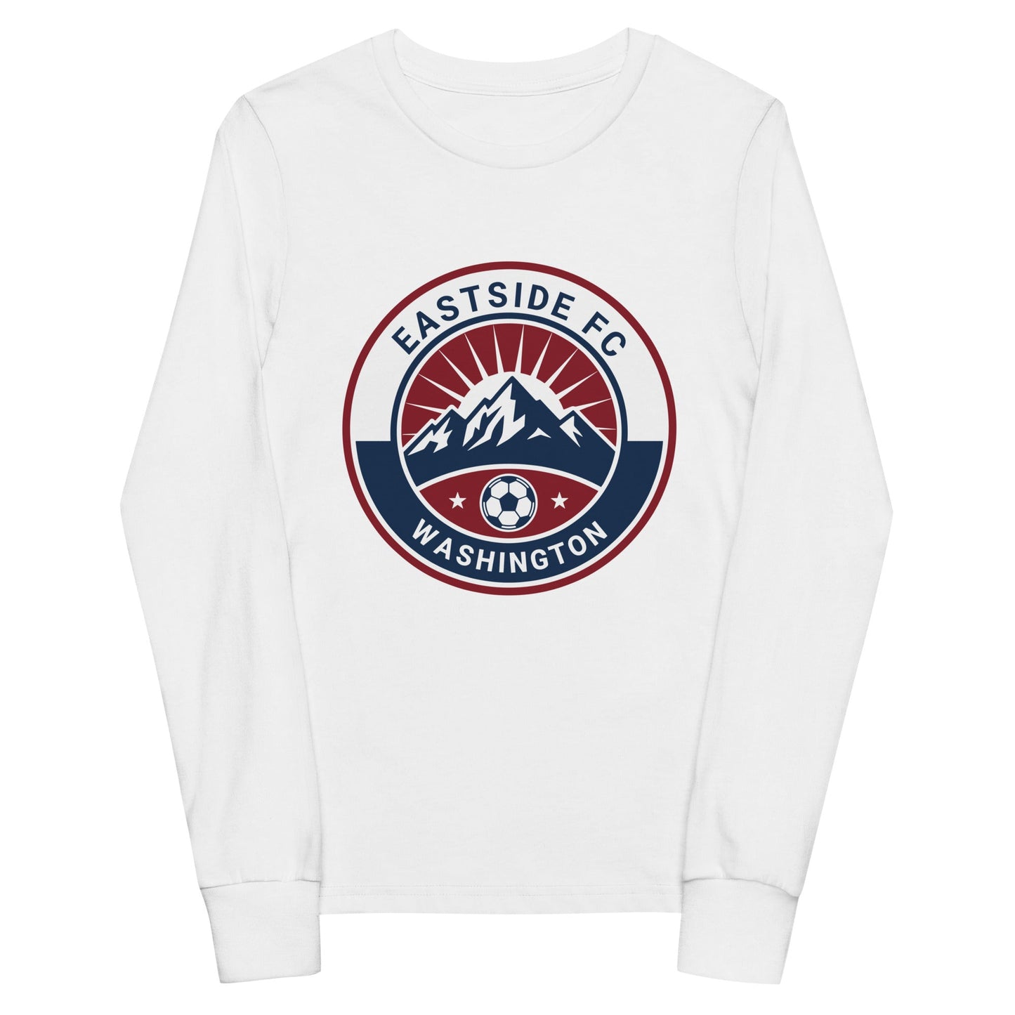 Performance | Youth Long Sleeve T-Shirt | Eastside FC | Mountain Logo