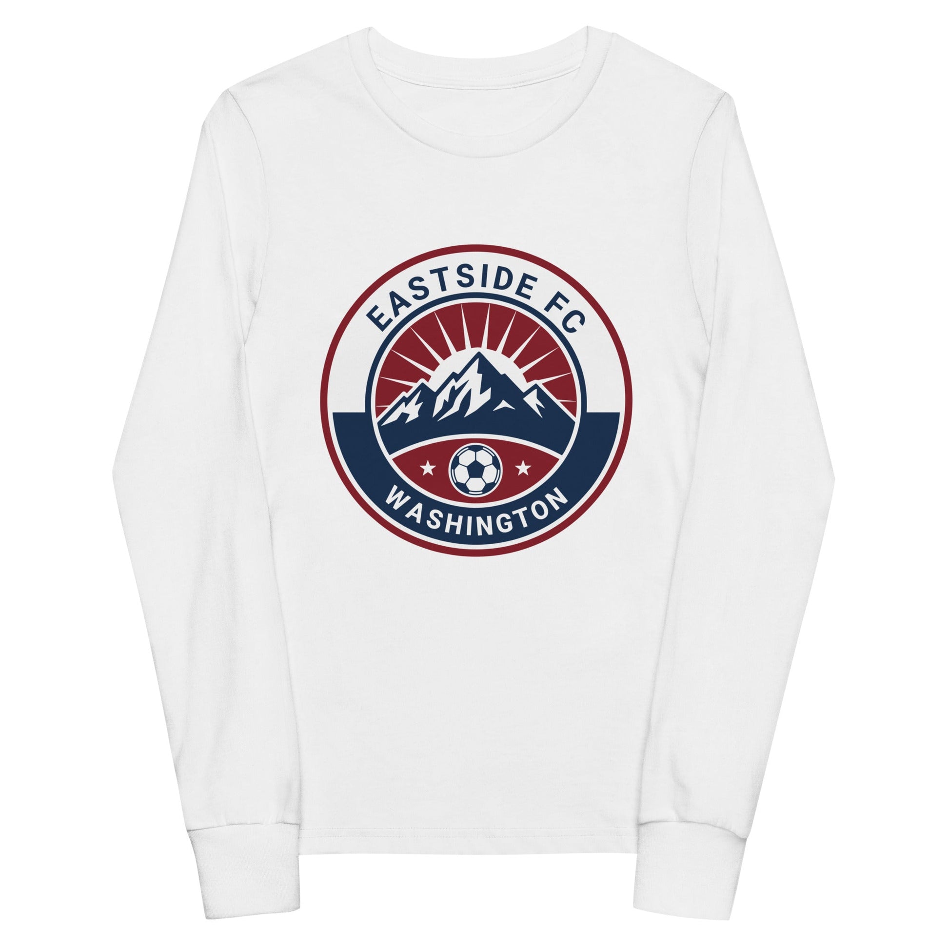 Performance | Youth Long Sleeve T-Shirt | Eastside FC | Mountain Logo