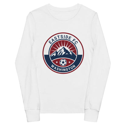 Performance | Youth Long Sleeve T-Shirt | Eastside FC | Mountain Logo