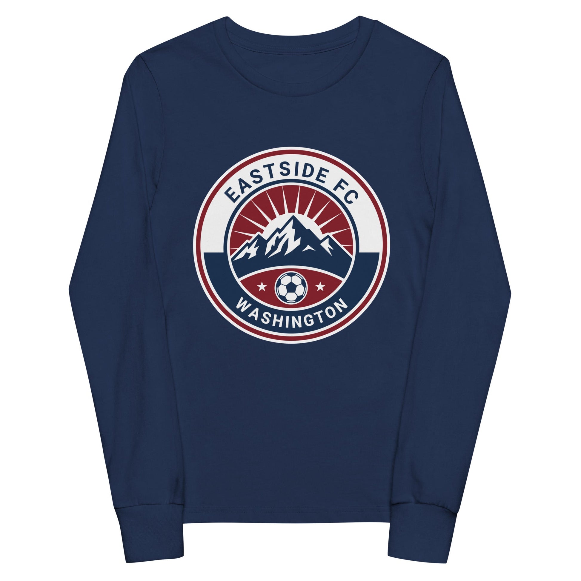Performance | Youth Long Sleeve T-Shirt | Eastside FC | Mountain Logo