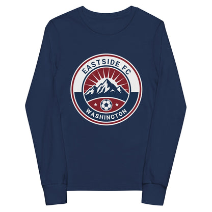 Performance | Youth Long Sleeve T-Shirt | Eastside FC | Mountain Logo