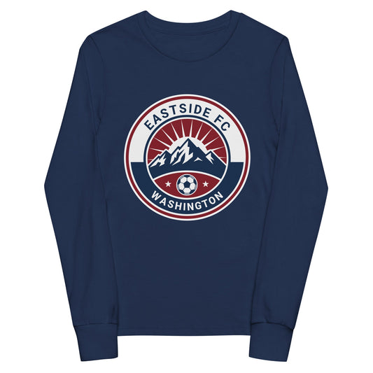 Performance | Youth Long Sleeve T-Shirt | Eastside FC | Mountain Logo