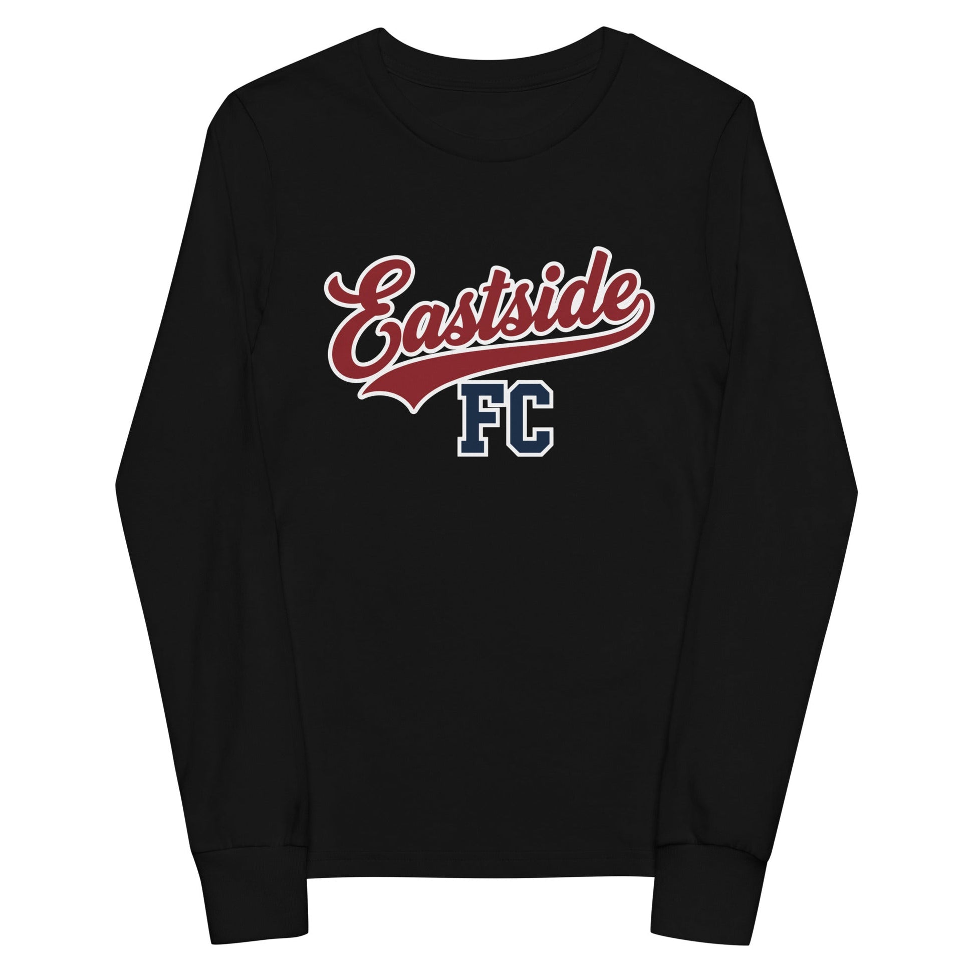 Performance | Youth Long Sleeve T-Shirt | Eastside FC | Script Logo