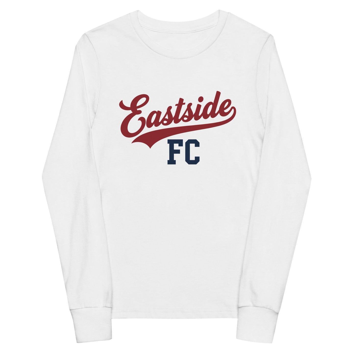 Performance | Youth Long Sleeve T-Shirt | Eastside FC | Script Logo