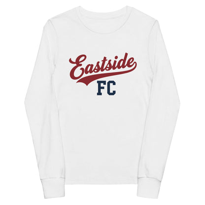 Performance | Youth Long Sleeve T-Shirt | Eastside FC | Script Logo