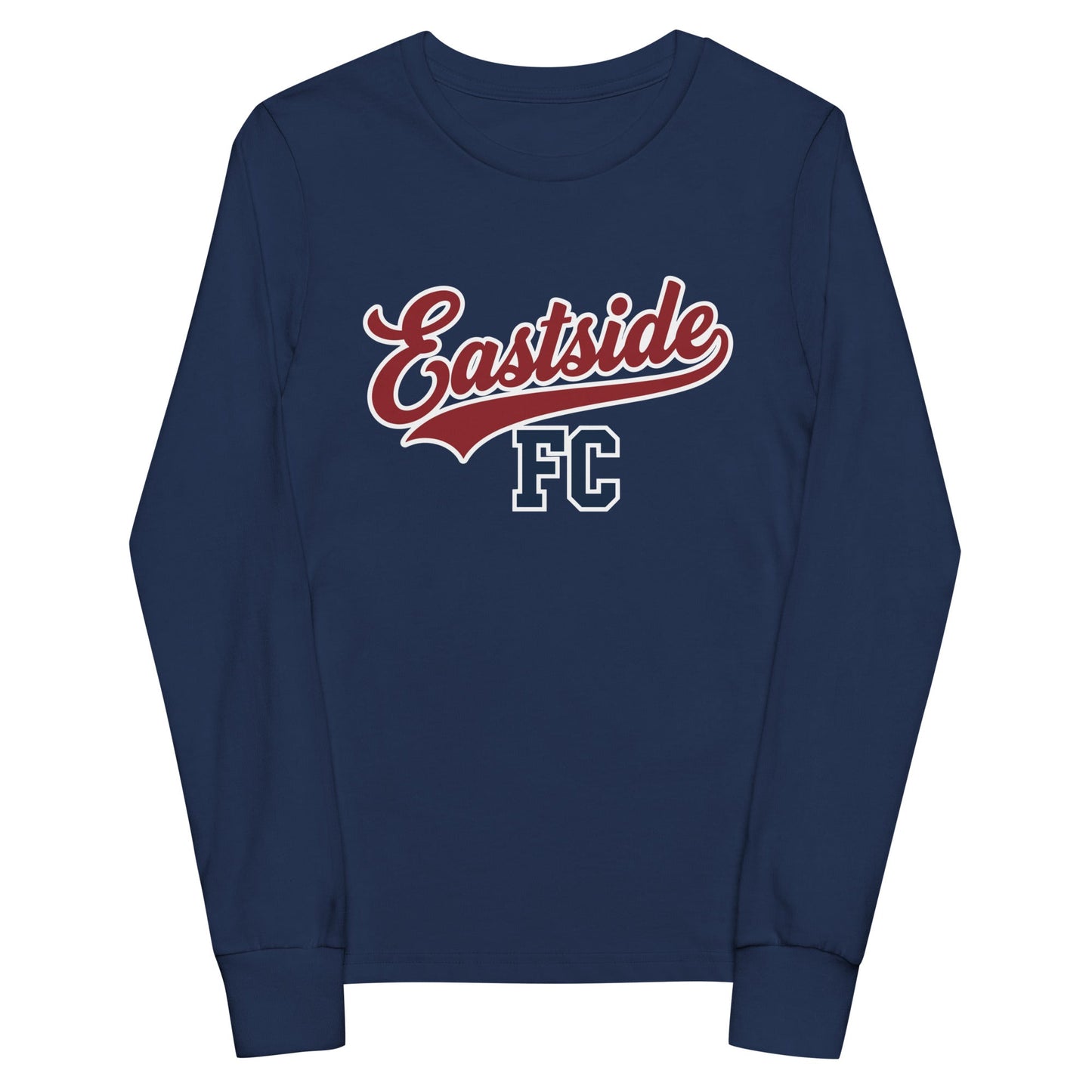 Performance | Youth Long Sleeve T-Shirt | Eastside FC | Script Logo