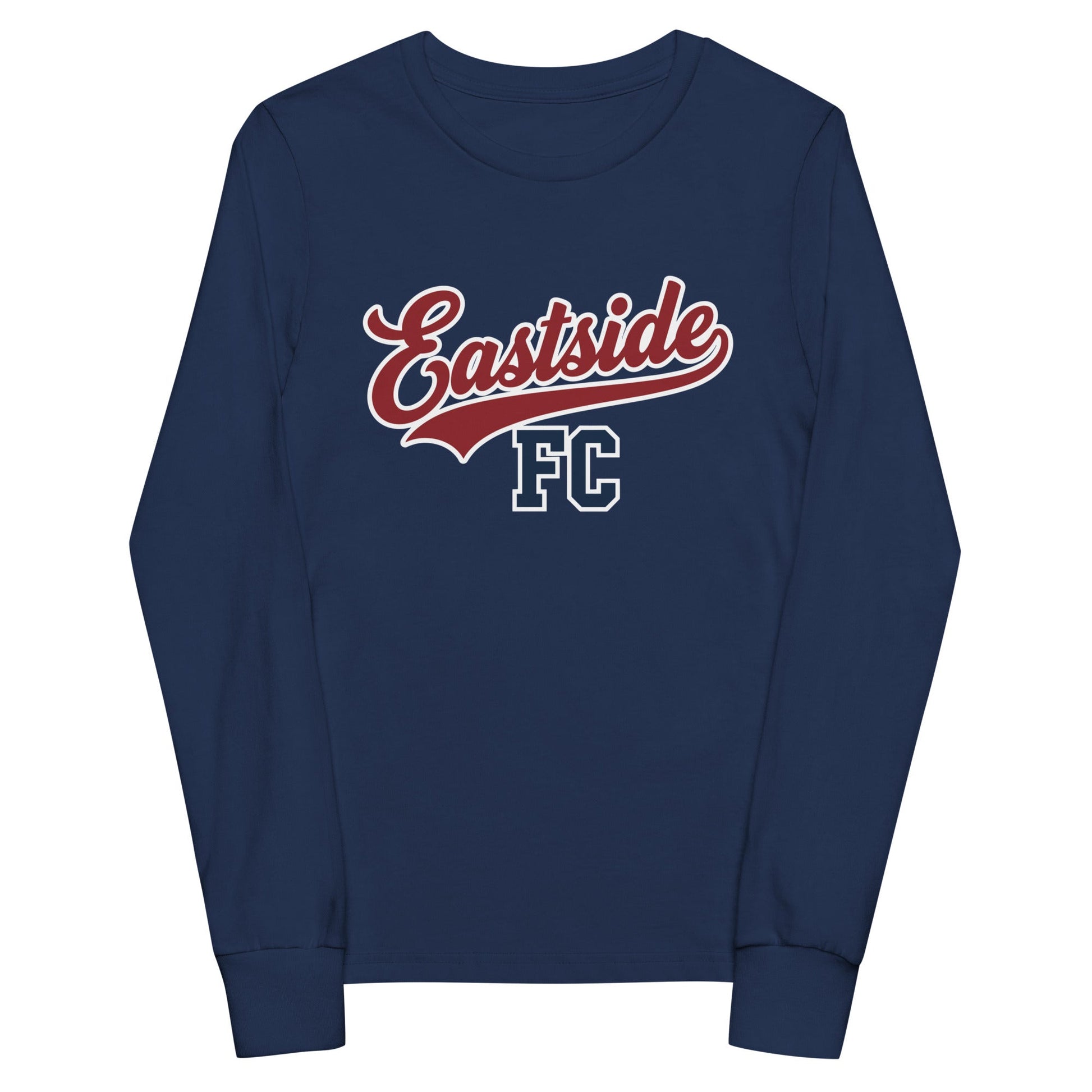 Performance | Youth Long Sleeve T-Shirt | Eastside FC | Script Logo