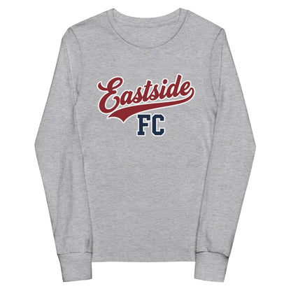 Performance | Youth Long Sleeve T-Shirt | Eastside FC | Script Logo