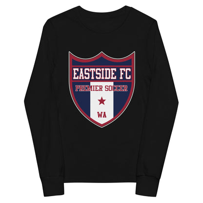 Performance | Youth Long Sleeve T-Shirt | Eastside FC | Shield Logo