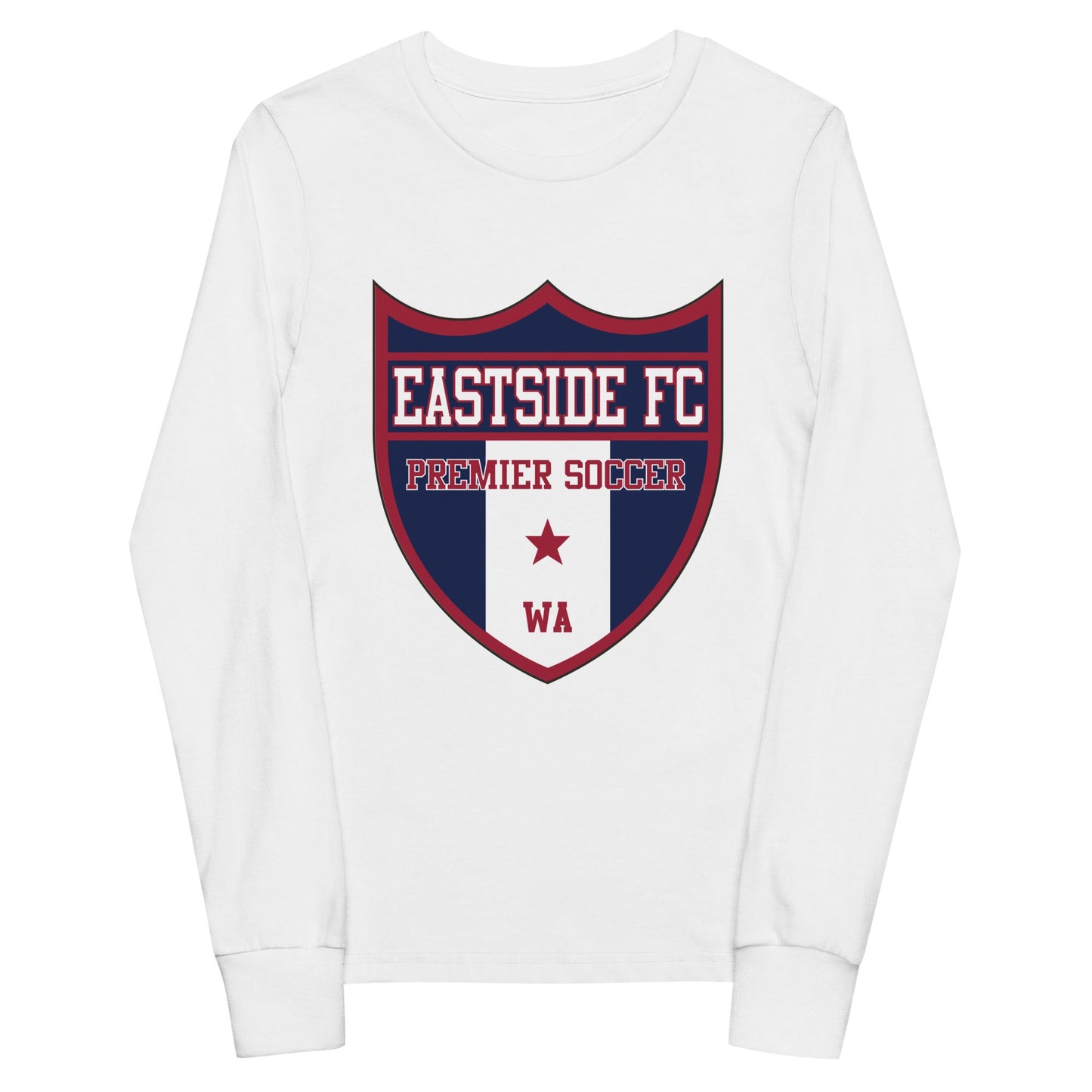 Performance | Youth Long Sleeve T-Shirt | Eastside FC | Shield Logo