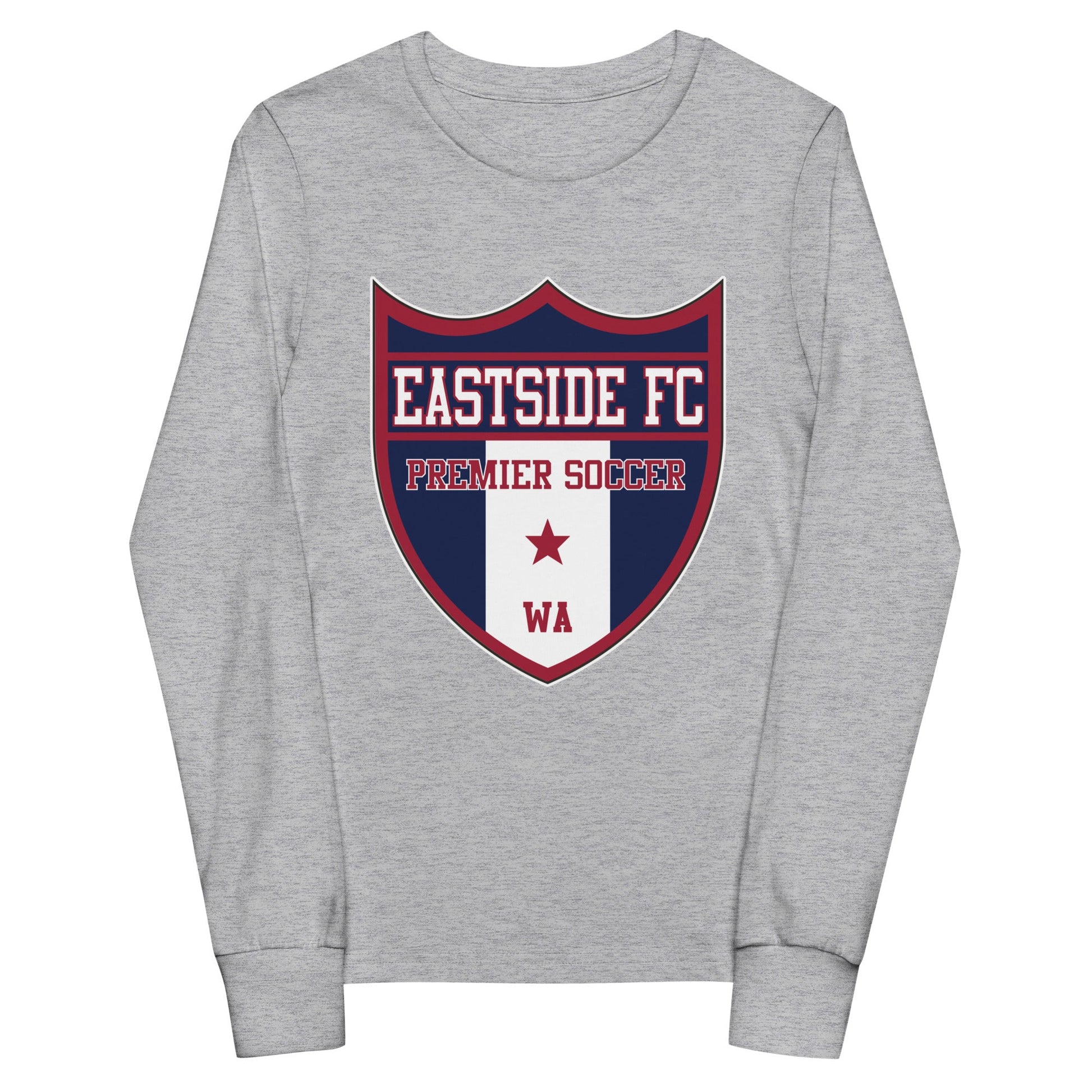 Performance | Youth Long Sleeve T-Shirt | Eastside FC | Shield Logo