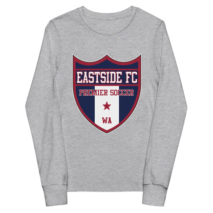 Performance | Youth Long Sleeve T-Shirt | Eastside FC | Shield Logo