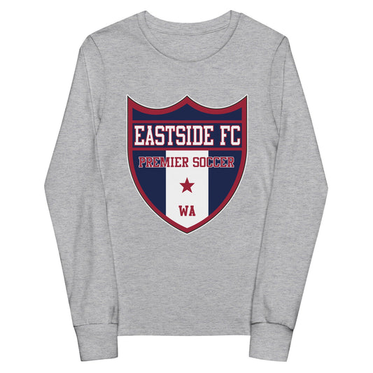 Performance | Youth Long Sleeve T-Shirt | Eastside FC | Shield Logo