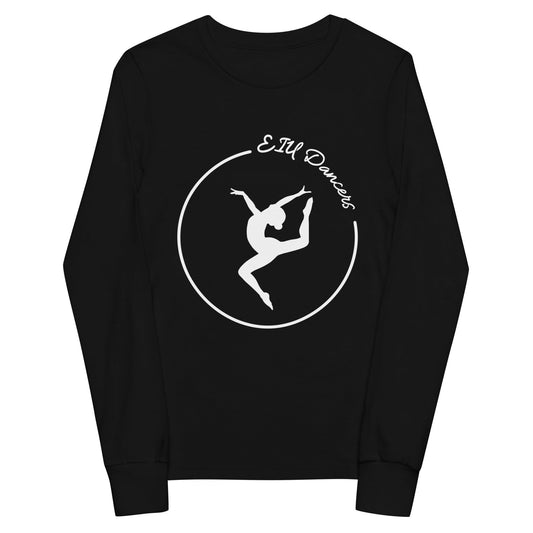 Performance | Youth Long Sleeve T-Shirt | EIU Dancers | Lyric Silhouette Logo