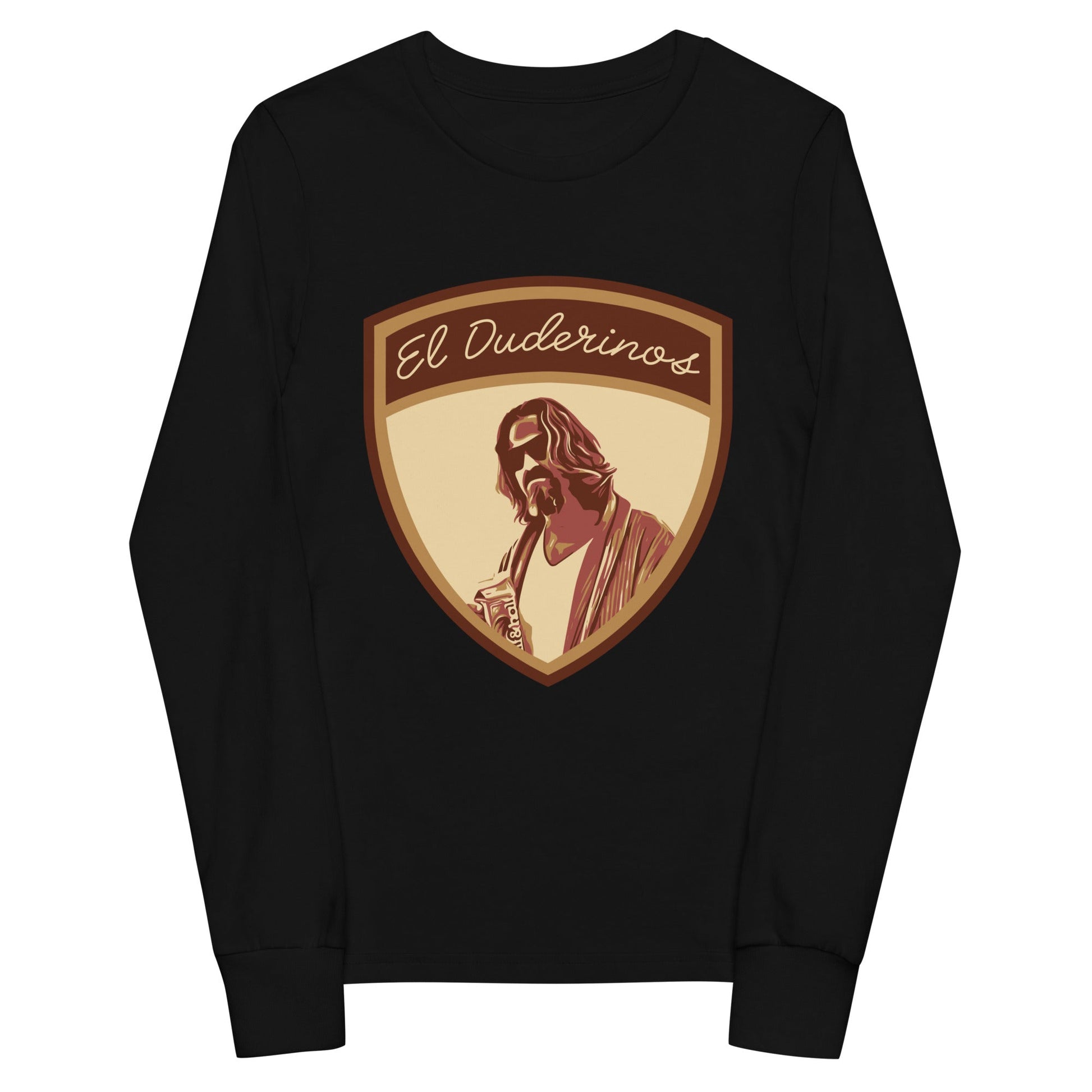Performance | Youth Long Sleeve T-Shirt | El Duderinos | Crest Logo