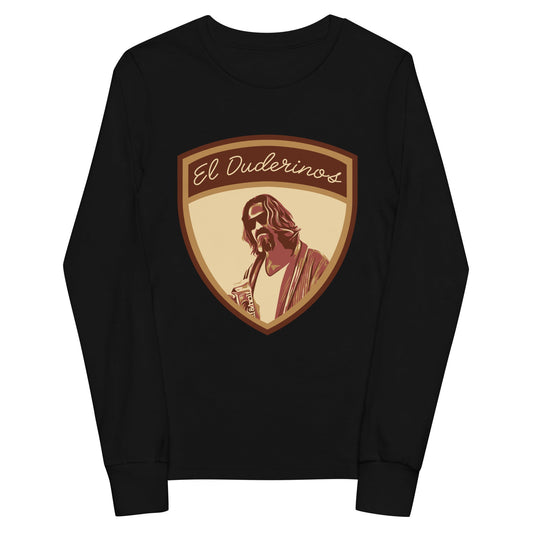 Performance | Youth Long Sleeve T-Shirt | El Duderinos | Crest Logo